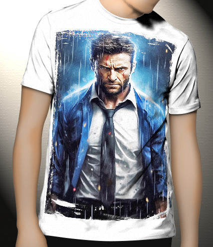 P310 Hugh Jackman Canvas Art Prints, T-Shirts, Posters, and Mugs, Cushion Cover Expressive Collection