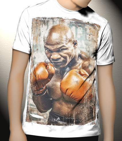 P294 Mike Tyson Canvas Art Prints, T-Shirts, Posters, and Mugs, Cushion Cover Expressive Collection