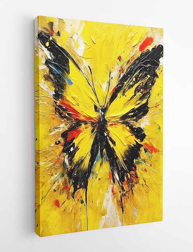 T331 Butterfly Canvas Art Prints, T-Shirts, Posters, and Mugs, Cushion Cover Expressive Collection