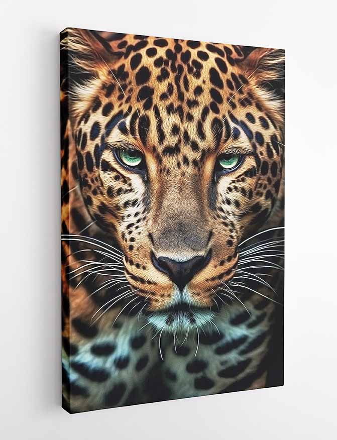 T332 Jaguar Canvas Art Prints, T-Shirts, Posters, and Mugs, Cushion Cover Expressive Collection