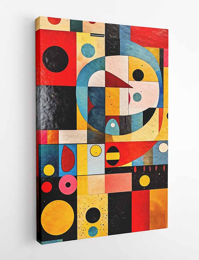 T336 Abstract Canvas Art Prints, T-Shirts, Posters, and Mugs, Cushion Cover Expressive Collection