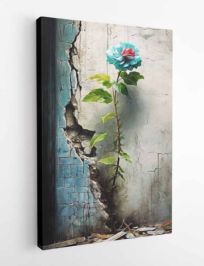 T340 Flower Canvas Art Prints, T-Shirts, Posters, and Mugs, Cushion Cover Expressive Collection