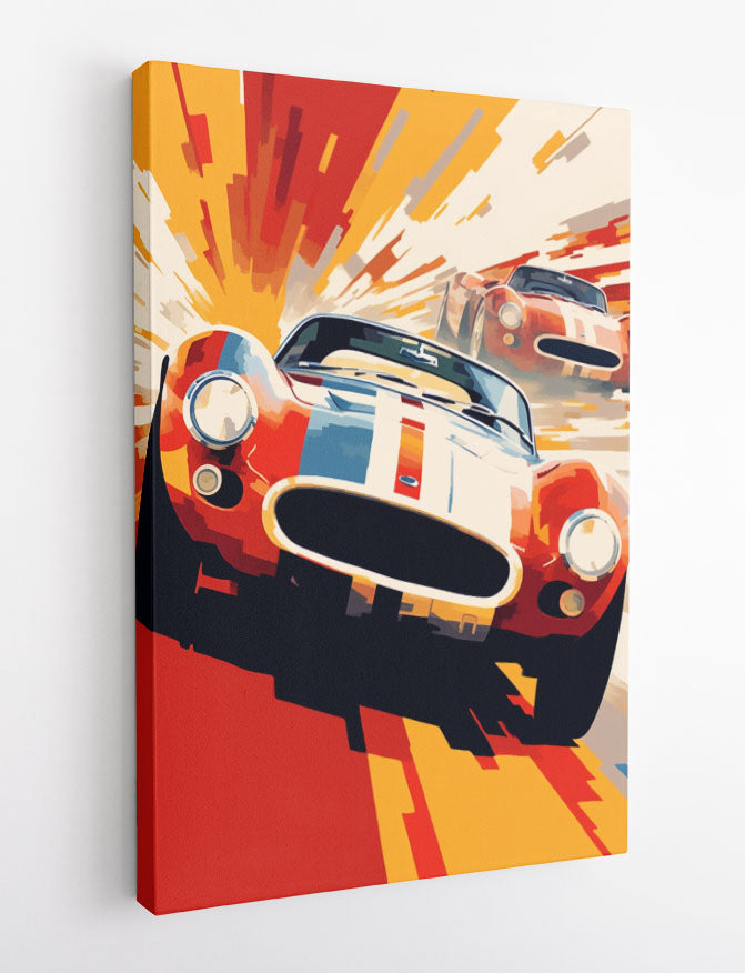 T341 Car Canvas Art Prints, T-Shirts, Posters, and Mugs, Cushion Cover Expressive Collection