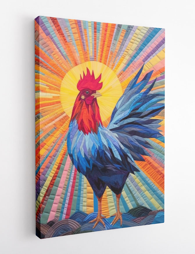 T358 Rooster Canvas Art Prints, T-Shirts, Posters, and Mugs, Cushion Cover Expressive Collection