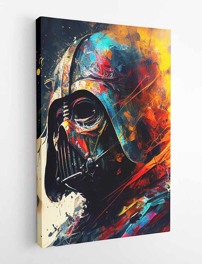 P74 Darth Vader Canvas Art Prints, T-Shirts, Posters, and Mugs, Cushion Cover Expressive Collection