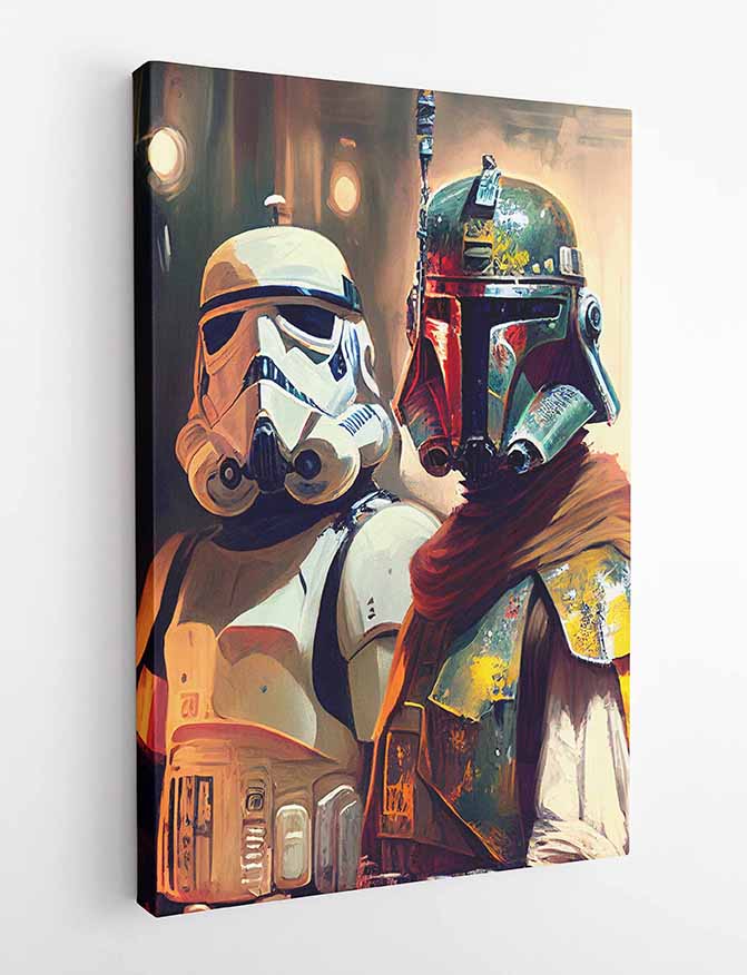 P79   Stormtrooper Canvas Art Prints, T-Shirts, Posters, and Mugs, Cushion Cover Expressive Collection