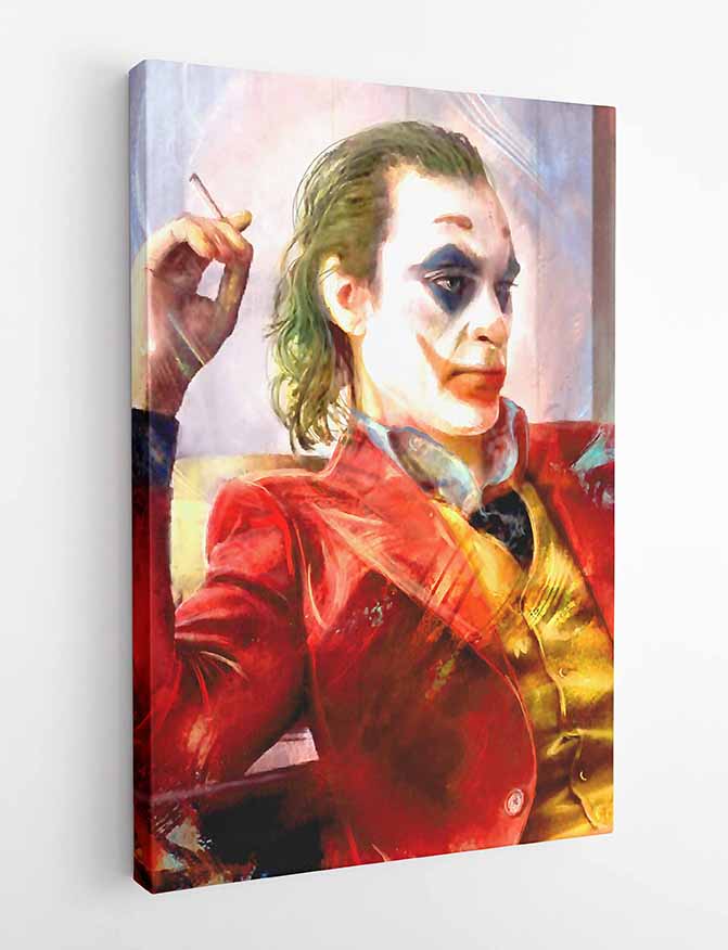 P86 Joker Canvas Art Prints, T-Shirts, Posters, and Mugs, Cushion Cover Expressive Collection