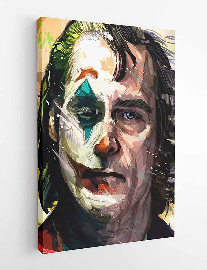 P87 Joker Canvas Art Prints, T-Shirts, Posters, and Mugs, Cushion Cover Expressive Collection