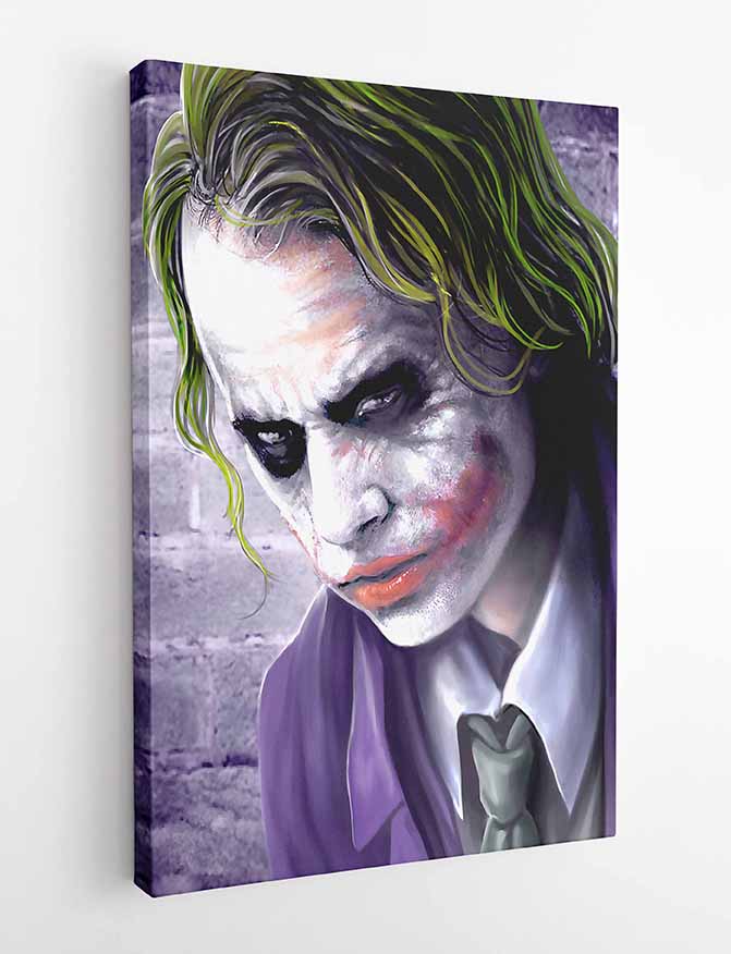 P95 Joker Canvas Art Prints, T-Shirts, Posters, and Mugs, Cushion Cover Expressive Collection