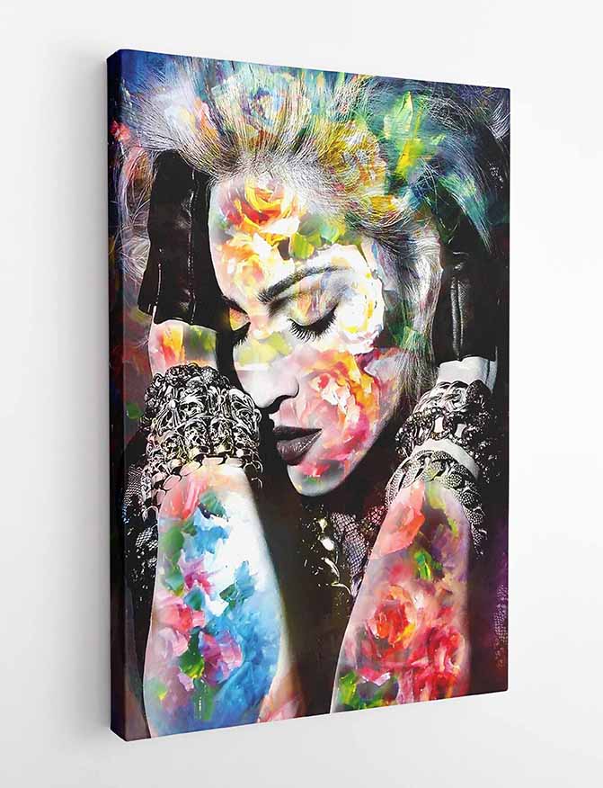 P98 Madonna Canvas Art Prints, T-Shirts, Posters, and Mugs, Cushion Cover Expressive Collection