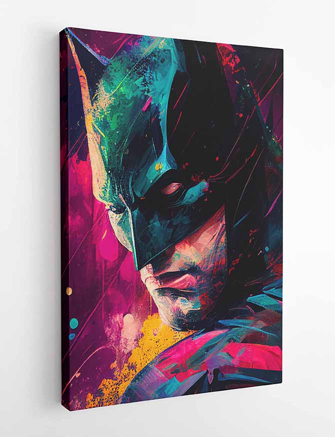 P133 Batman Canvas Art Prints, T-Shirts, Posters, and Mugs, Cushion Cover Expressive Collection