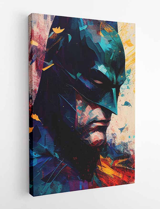 P134 Batman Canvas Art Prints, T-Shirts, Posters, and Mugs, Cushion Cover Expressive Collection