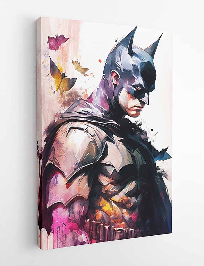 P139  Batman Canvas Art Prints, T-Shirts, Posters, and Mugs, Cushion Cover Expressive Collection