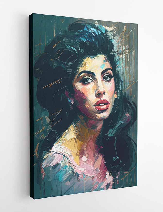 P145 Amy Winehouse Canvas Art Prints, T-Shirts, Posters, and Mugs, Cushion Cover Expressive Collection