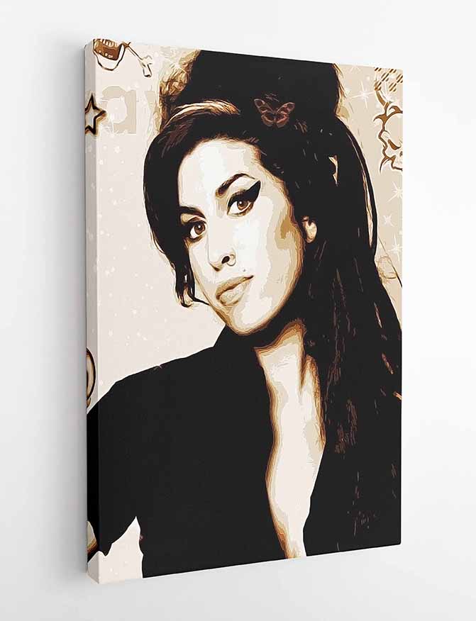 P111 Amy Winehouse Canvas Art Prints, T-Shirts, Posters, and Mugs, Cushion Cover Expressive Collection