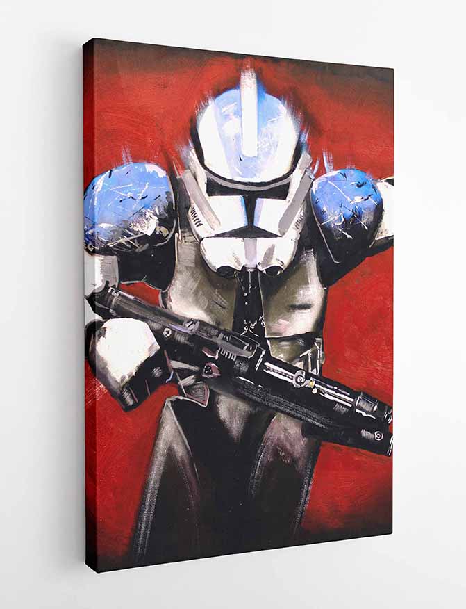 P113   Stormtrooper Canvas Art Prints, T-Shirts, Posters, and Mugs, Cushion Cover Expressive Collection