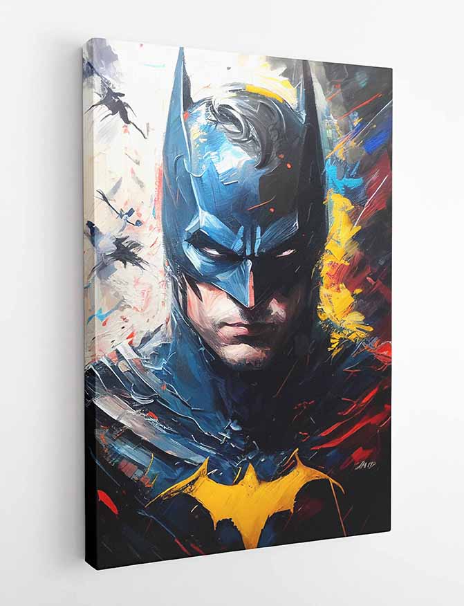 P168 Batman AI Artistry Printed Designs on Canvas, Poster, Mugs, Cushion Covers, and T-Shirts