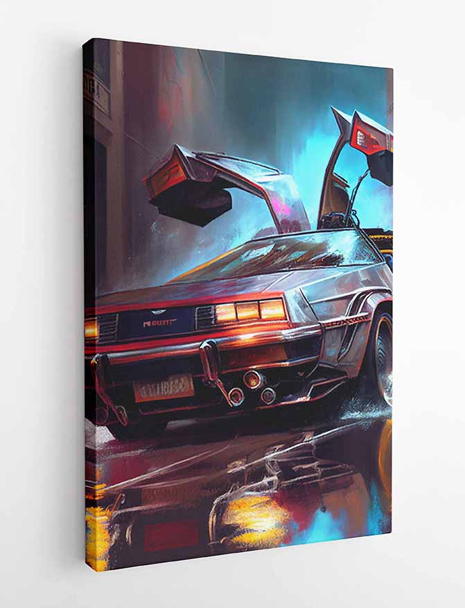 P10  Back to the Future Canvas Art Prints, T-Shirts, Posters, and Mugs, Cushion Cover Expressive Collection