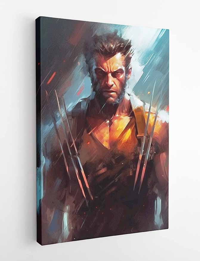 P197  Wolverine Canvas Art Prints, T-Shirts, Posters, and Mugs, Cushion Cover Expressive Collection