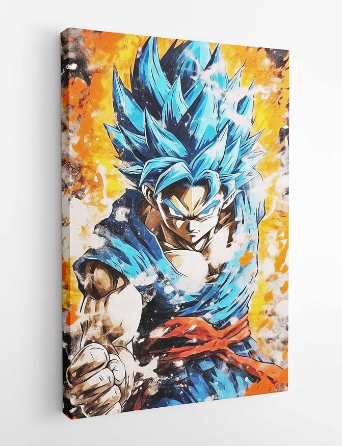 P199 Dragon Ball Kaiwa Canvas Art Prints, T-Shirts, Posters, and Mugs, Cushion Cover Expressive Collection