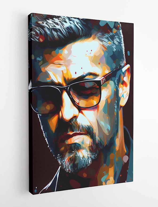 P19 George Michael Canvas Art Prints, T-Shirts, Posters, and Mugs, Cushion Cover Expressive Collection