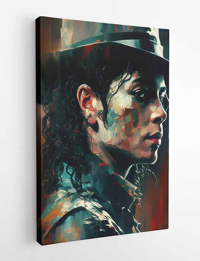 P25 Michael Jackson Canvas Art Prints, T-Shirts, Posters, and Mugs, Cushion Cover Expressive Collection