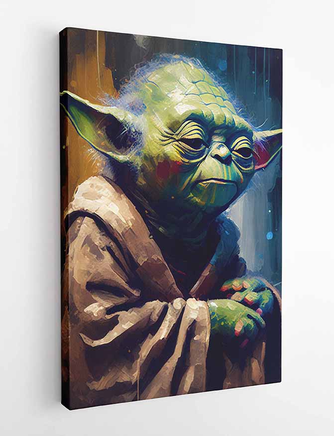 P33  YODA Canvas Art Prints, T-Shirts, Posters, and Mugs, Cushion Cover Expressive Collection