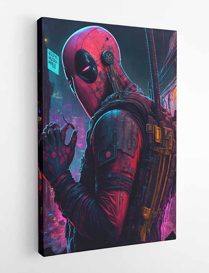 P36 Deadpool Canvas Art Prints, T-Shirts, Posters, and Mugs, Cushion Cover Expressive Collection