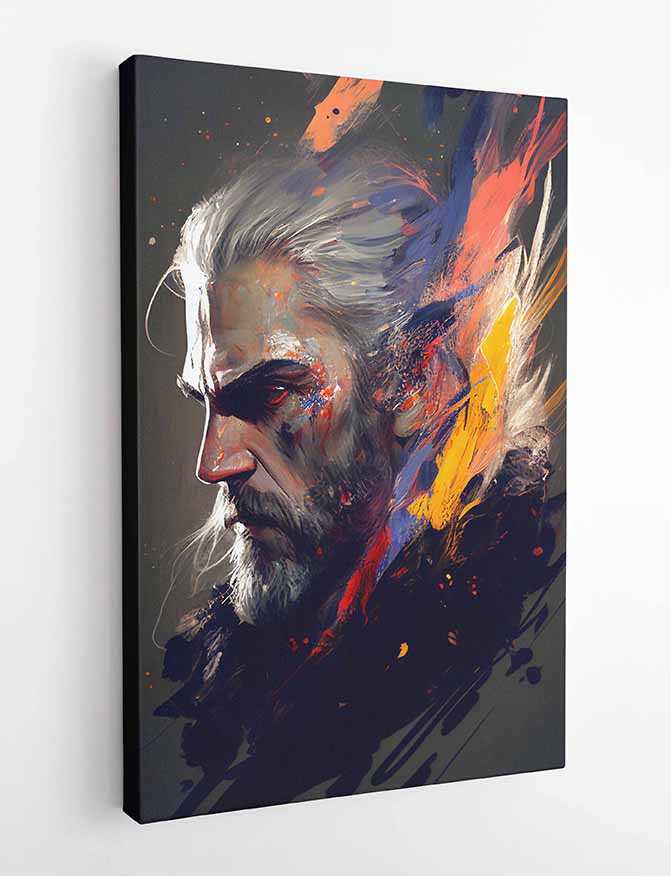 P39  The Witcher Canvas Art Prints, T-Shirts, Posters, and Mugs, Cushion Cover Expressive Collection