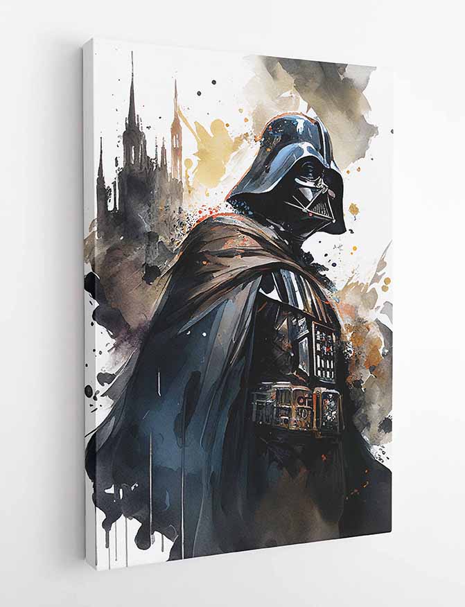 P40 Darth Vader Canvas Art Prints, T-Shirts, Posters, and Mugs, Cushion Cover Expressive Collection