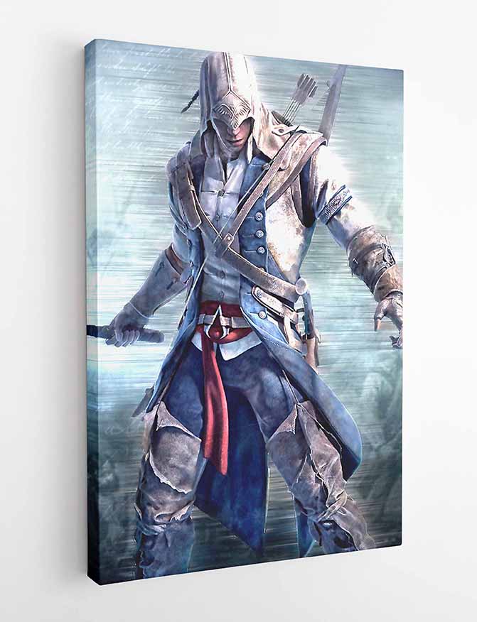 P50  Assassin's Creed Canvas Art Prints, T-Shirts, Posters, and Mugs, Cushion Cover Expressive Collection