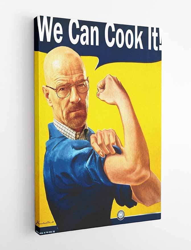 P52  Breaking Bad Canvas Art Prints, T-Shirts, Posters, and Mugs, Cushion Cover Expressive Collection