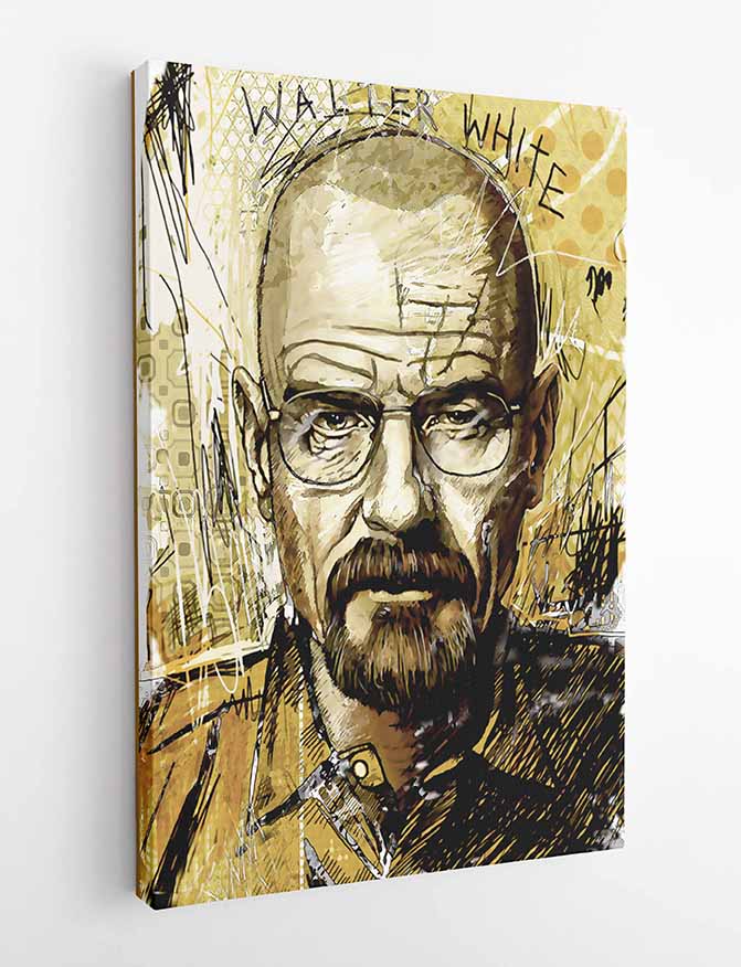 P55  Breaking Bad Canvas Art Prints, T-Shirts, Posters, and Mugs, Cushion Cover Expressive Collection