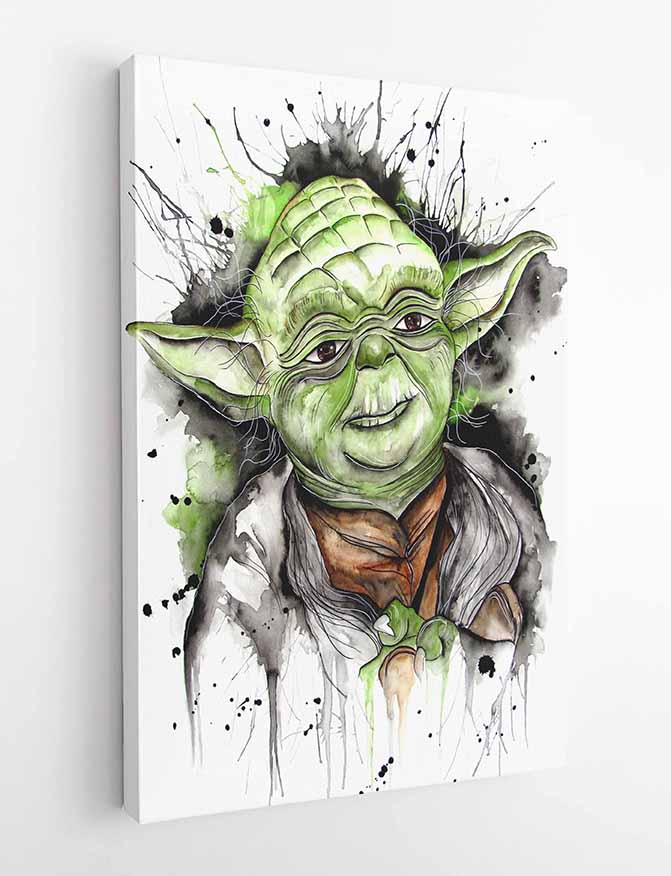 P59 Yoda Canvas Art Prints, T-Shirts, Posters, and Mugs, Cushion Cover Expressive Collection