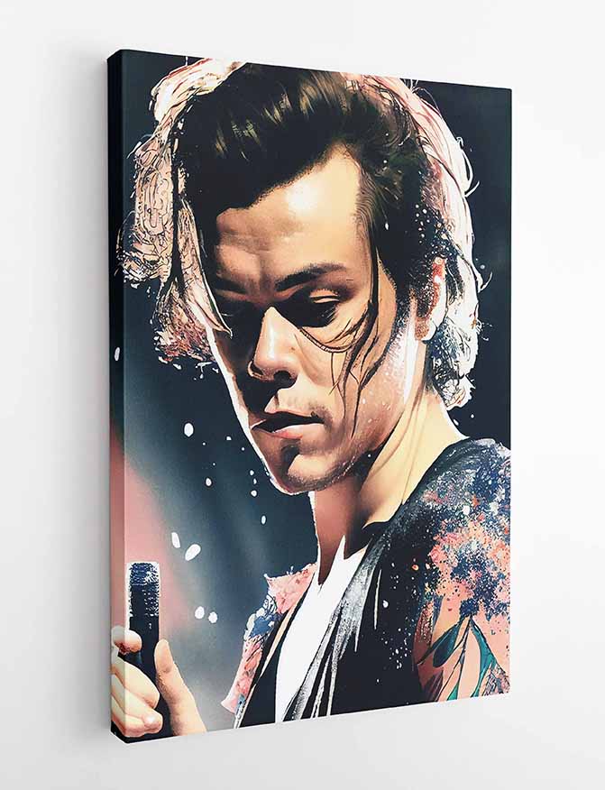 P61 Harry Styles Canvas Art Prints, T-Shirts, Posters, and Mugs, Cushion Cover Expressive Collection