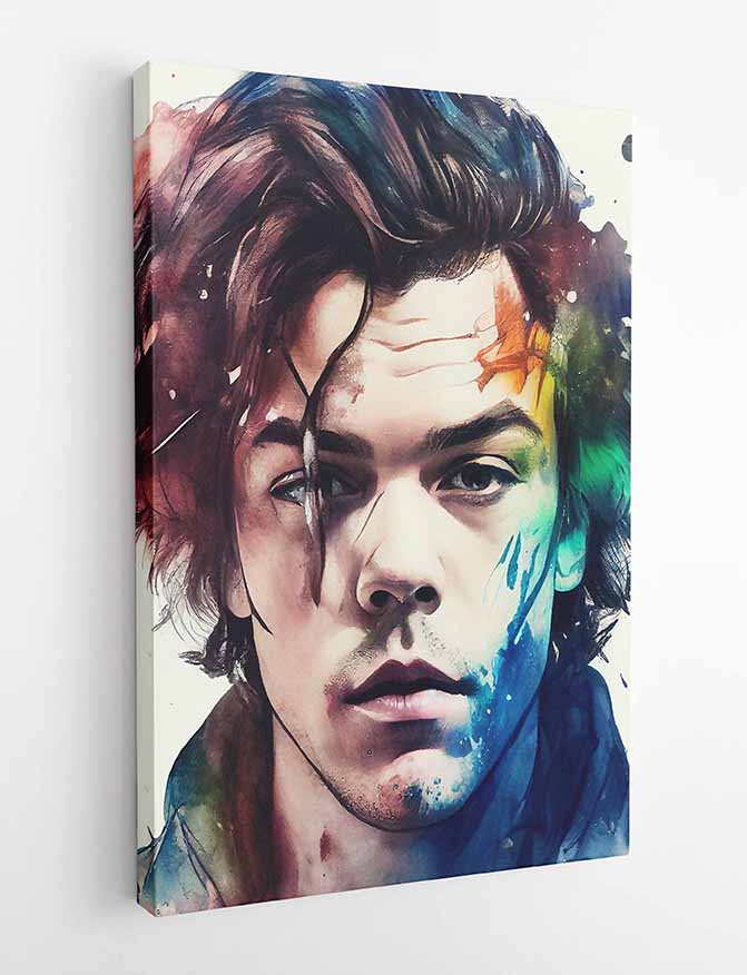 P62 Harry Styles Canvas Art Prints, T-Shirts, Posters, and Mugs, Cushion Cover Expressive Collection