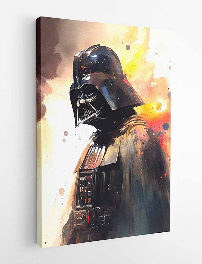 P66 Darth Vader Canvas Art Prints, T-Shirts, Posters, and Mugs, Cushion Cover Expressive Collection