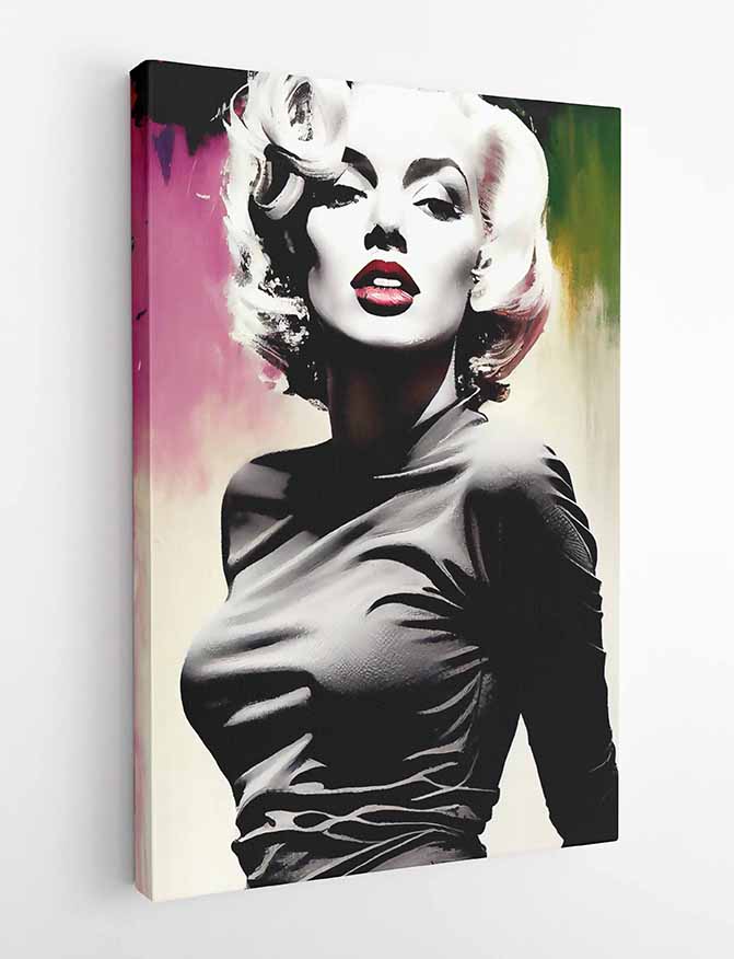 P68 Marilyn Monroe Canvas Art Prints, T-Shirts, Posters, and Mugs, Cushion Cover Expressive Collection