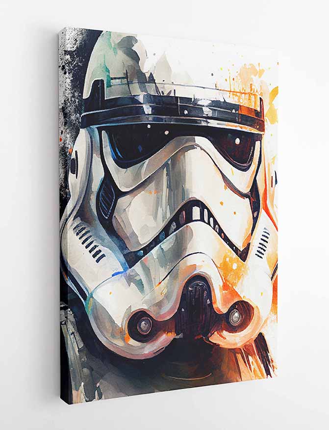 P69  Stormtrooper Canvas Art Prints, T-Shirts, Posters, and Mugs, Cushion Cover Expressive Collection