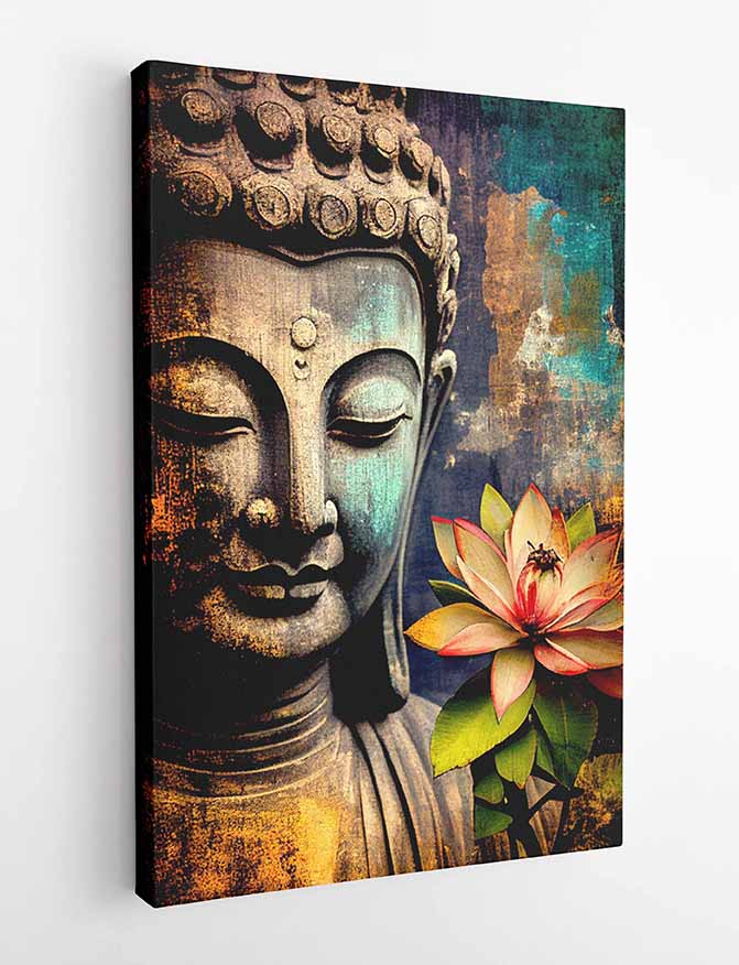 T23 Buddha Canvas Art Prints, T-Shirts, Posters, and Mugs, Cushion Cover Expressive Collection