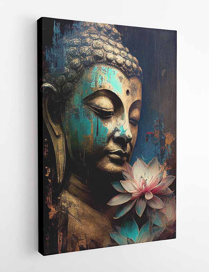 T24 Buddha Canvas Art Prints, T-Shirts, Posters, and Mugs, Cushion Cover Expressive Collection