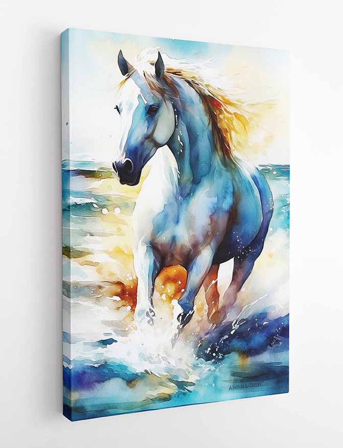 T265 Horse Canvas Art Prints, T-Shirts, Posters, and Mugs, Cushion Cover Expressive Collection