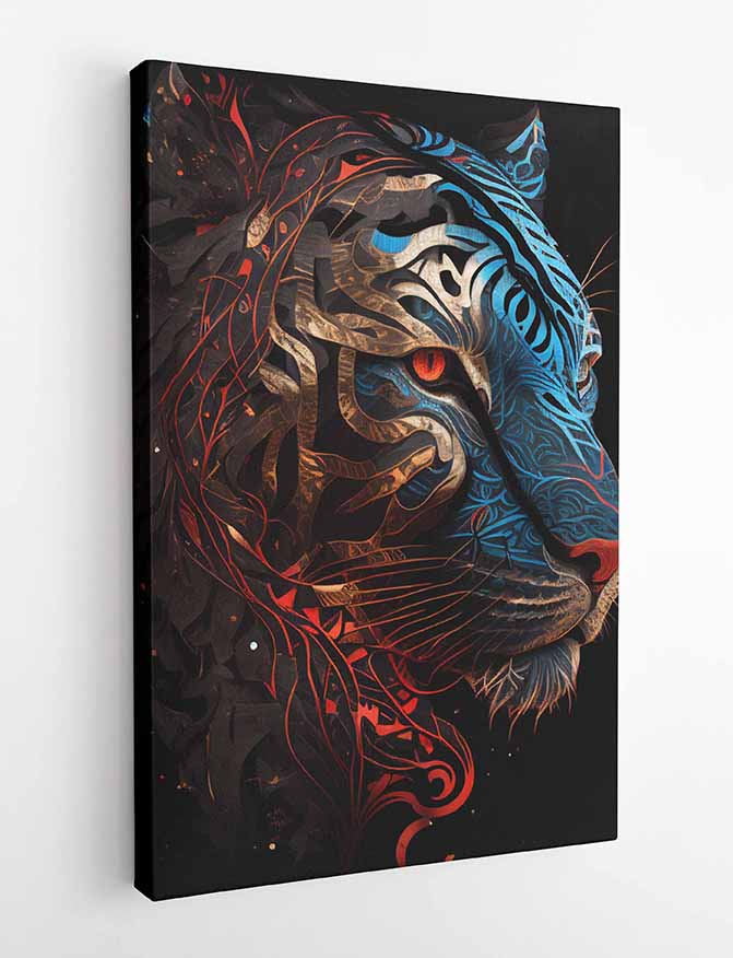 T99 Lion Canvas Art Prints, T-Shirts, Posters, and Mugs, Cushion Cover Expressive Collection