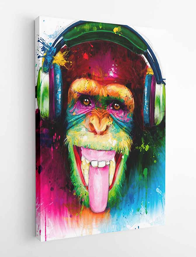 T12 Monkey Canvas Art Prints, T-Shirts, Posters, and Mugs, Cushion Cover Expressive Collection