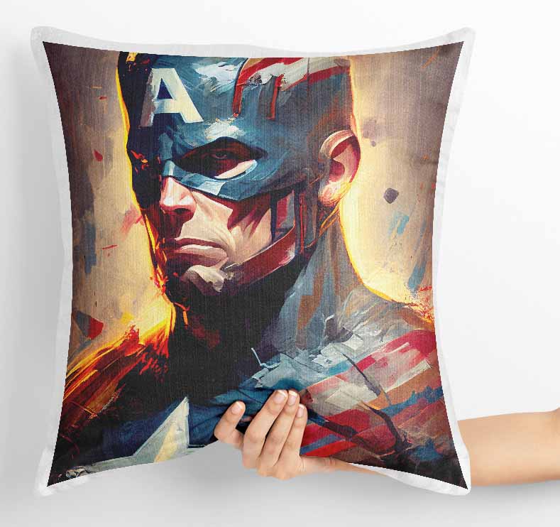 P11 Captain America Canvas Art Prints, T-Shirts, Posters, and Mugs, Cushion Cover Expressive Collection