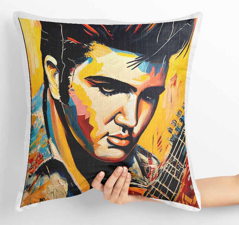 P137 Elvis Presley Canvas Art Prints, T-Shirts, Posters, and Mugs, Cushion Cover Expressive Collection