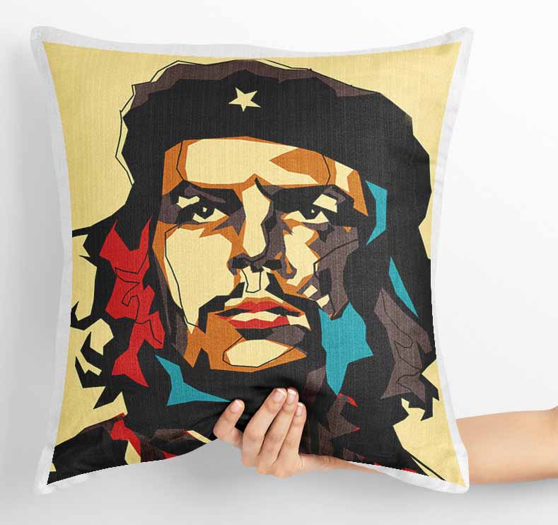 P122 Che Guevara Canvas Art Prints, T-Shirts, Posters, and Mugs, Cushion Cover Expressive Collection