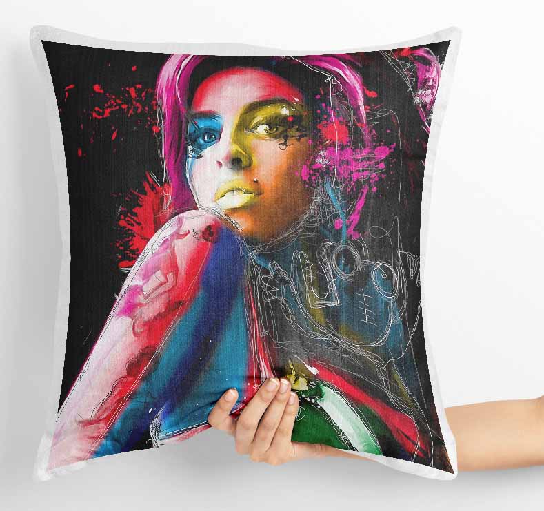 P123 Amy Winehouse Canvas Art Prints, T-Shirts, Posters, and Mugs, Cushion Cover Expressive Collection