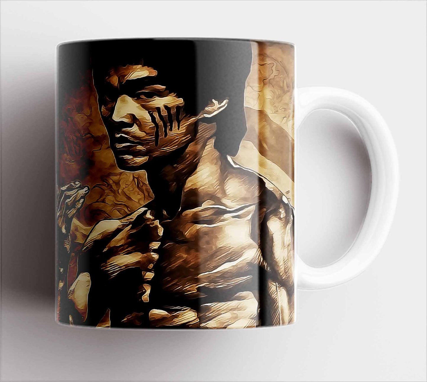 P107 Bruce Lee Canvas Art Prints, T-Shirts, Posters, and Mugs, Cushion Cover Expressive Collection