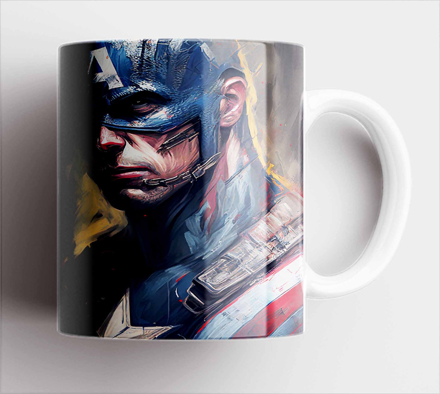 P12  Captain America Canvas Art Prints, T-Shirts, Posters, and Mugs, Cushion Cover Expressive Collection